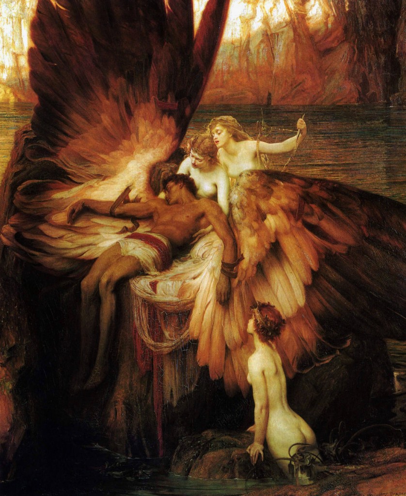 Lament for Icarus | Herbert James Draper | 1898 | Click on image to go to the source